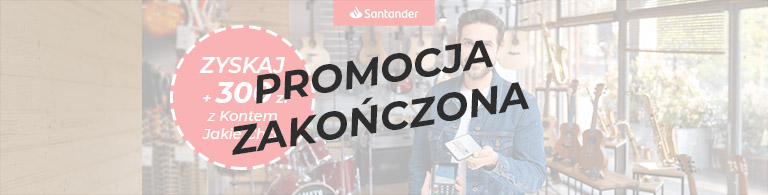 Promocja zakończona Santander Bank Polska na Konto Jakie Chcę z premią 300 zł w sierpniu 2021