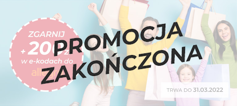 Promocja zakończona zgarnij 200 zł w e-kodach do Allegro z Kontem Przekorzystnym od banku PEKAO marzec 2022