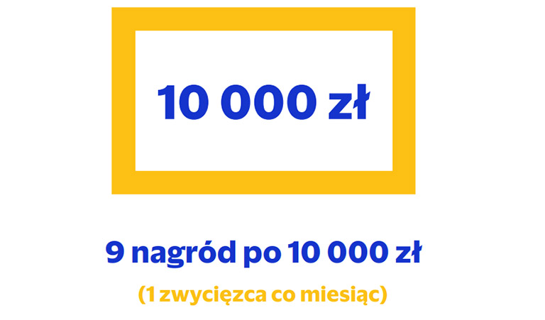 Nagroda 10 000 zł w loterii Visa i Xiaomi