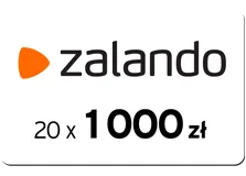 20 x 1000 zł voucher do Zalando