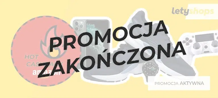 Hot cashback w Letyshops do Amazon.pl. Promocja zakończona.