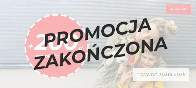 Premia 200 zł z kontem dla dzieci w Sandander Bank Polska. Otwórz Konto Santander dla dziecka 7 - 17 lat i odbierz premię od banku. Promocja zakończona.