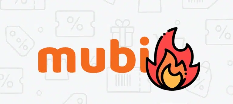 Logo Mubi z ikoną promocji – aktualne zniżki i kody rabatowe na ubezpieczenia OC i AC.