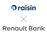 Raisin & Renault Bank logo